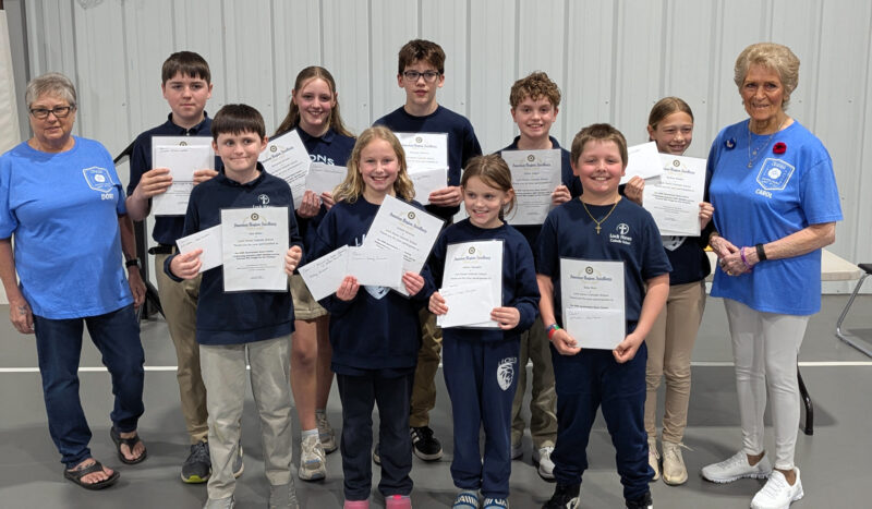 American Legion Auxiliary celebrates America250, veterans with essay contest at LHCS